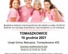 Badania mammograficzne w Tomaszkowicach
